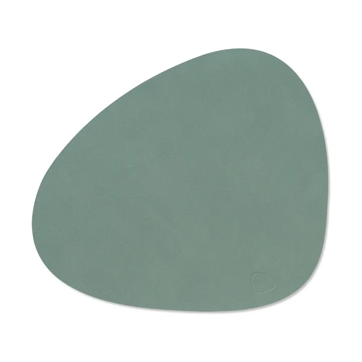 Nupo bordstablett curve M - Pastel green, 35x31 cm - LIND DNA