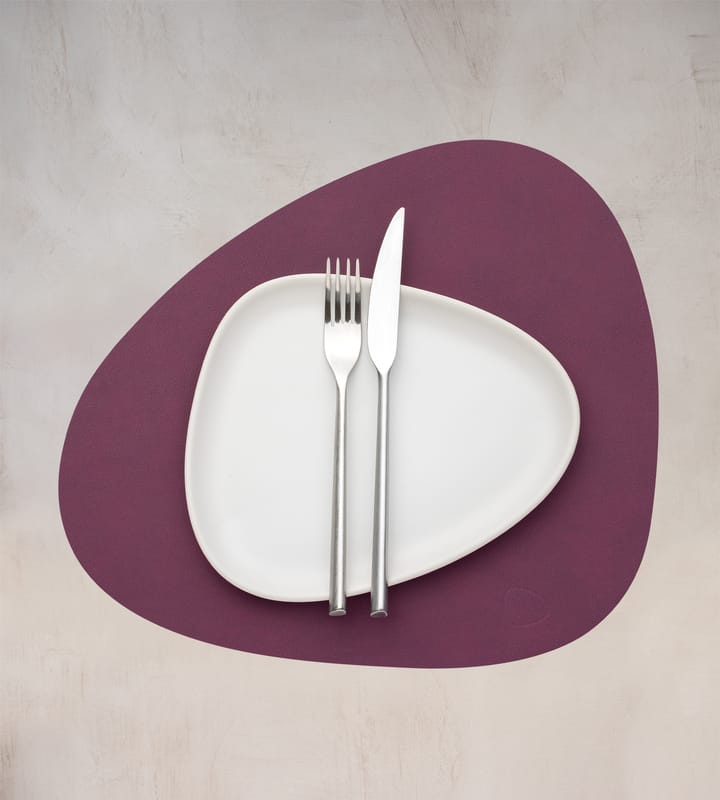 Nupo bordstablett curve M, Plum LIND DNA