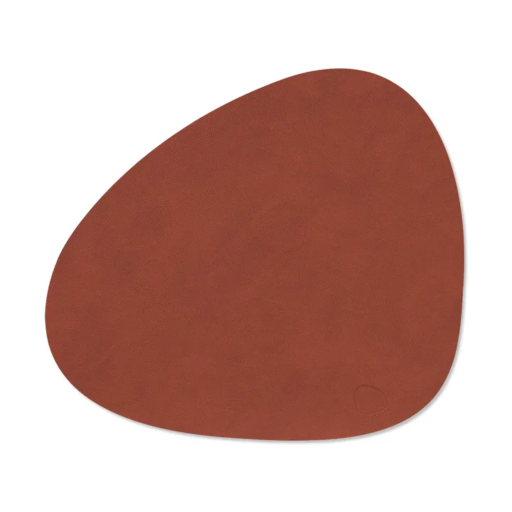 Nupo bordstablett curve M - Sienna, 35x31 cm - LIND DNA