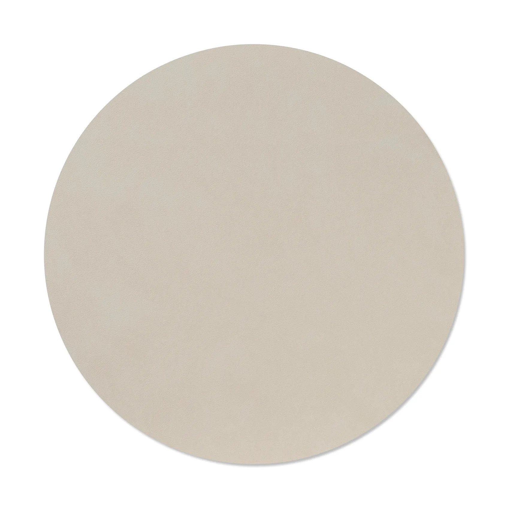 Nupo bordstablett, Oyster white, circle, L LIND DNA