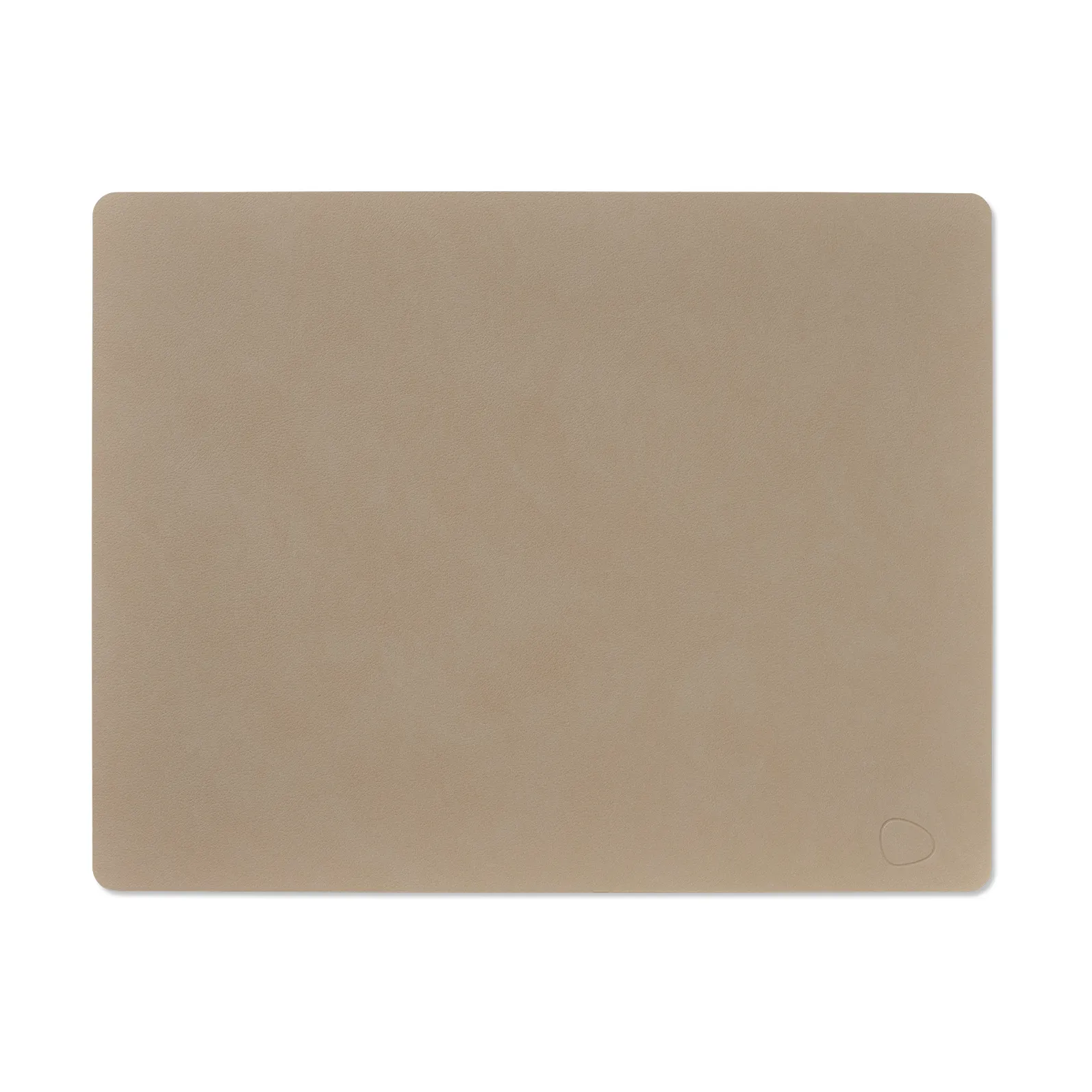Nupo bordstablett square L, Clay brown, 45x35 cm LIND DNA