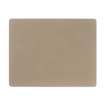 Nupo bordstablett square L - Clay brown, 45x35 cm - LIND DNA