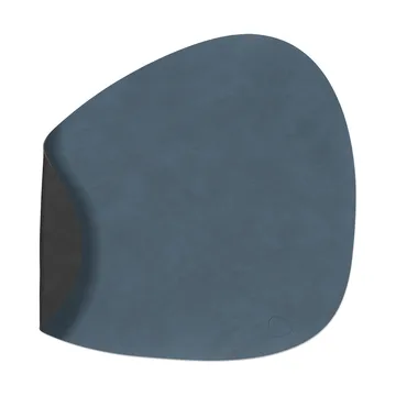 Nupo bordstablett vändbar curve L 1 st - Dark blue-black, 44x37 cm - LIND DNA