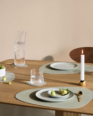 Nupo bordstablett vändbar curve L 1 st - Dark green-olive green - LIND DNA