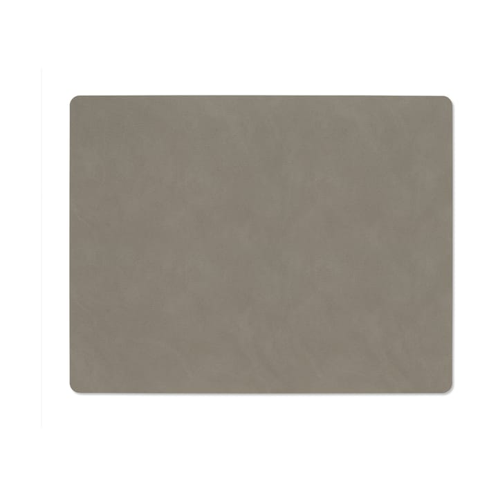Nupo bordstablett vändbar square L 1 st, Linen-flint grey LIND DNA
