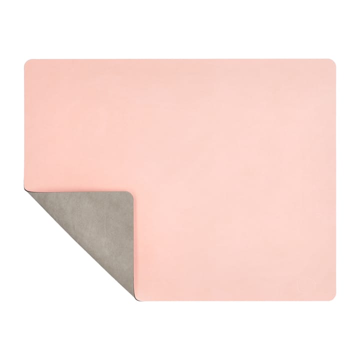 Nupo bordstablett vändbar square L 1 st - rosa-ljusgrå - LIND DNA