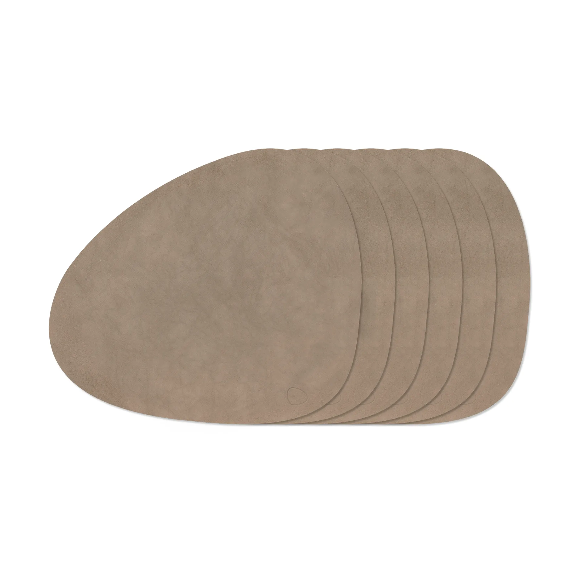 Nupo Curve bordstablettset, Nomad Grey, 6-pack LIND DNA