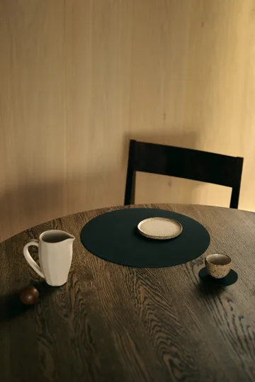 Nupo glasunderlägg circle - Black ink - LIND DNA