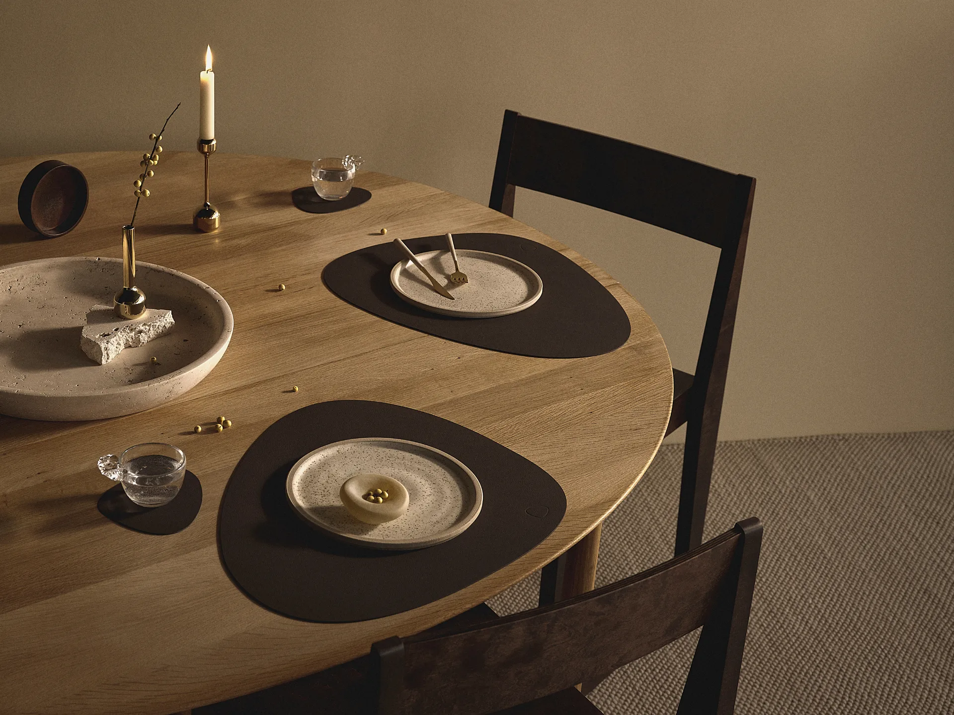 Nupo glasunderlägg curve, Hazel LIND DNA