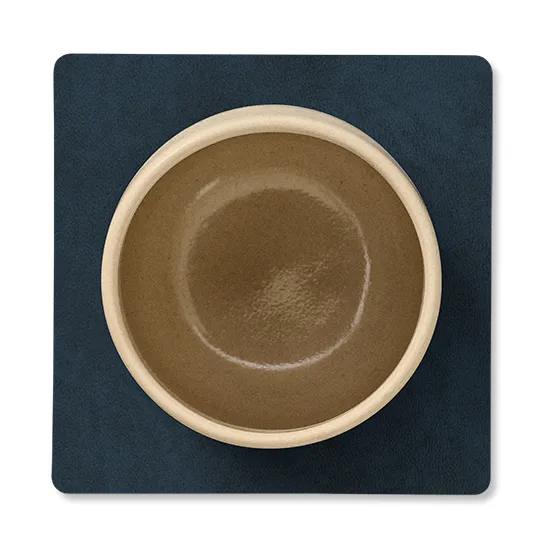 Nupo glasunderlägg square, Midnight blue LIND DNA