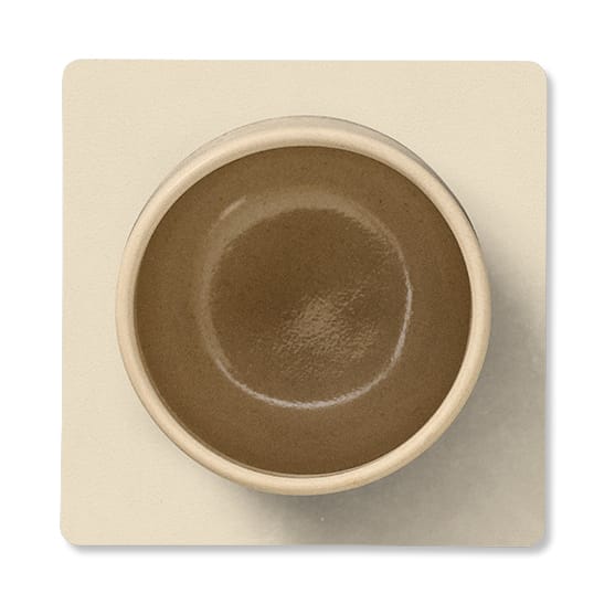 Nupo glasunderlägg square, Vanilla LIND DNA