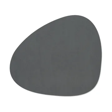 Serene bordstablett curve L 37x44 cm - Anthracite, 37x44 cm - LIND DNA