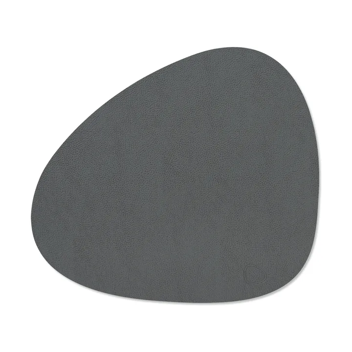 Serene bordstablett curve M - Anthracite, 35x31 cm - LIND DNA