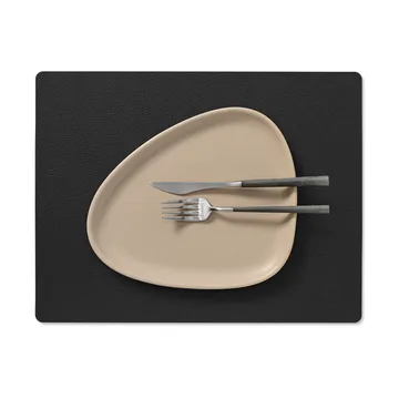 Serene bordstablett square M 26,5x34,5 cm - Black, 26,5x34,5 cm - LIND DNA