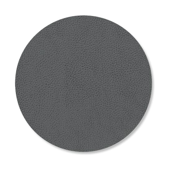 Serene glasunderlägg circle Ø10 cm - Anthracite - LIND DNA