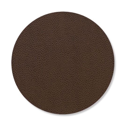 Serene glasunderlägg circle Ø10 cm - Hazel - LIND DNA