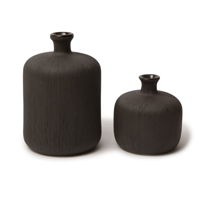 Bottle vas, Black, small Lindform