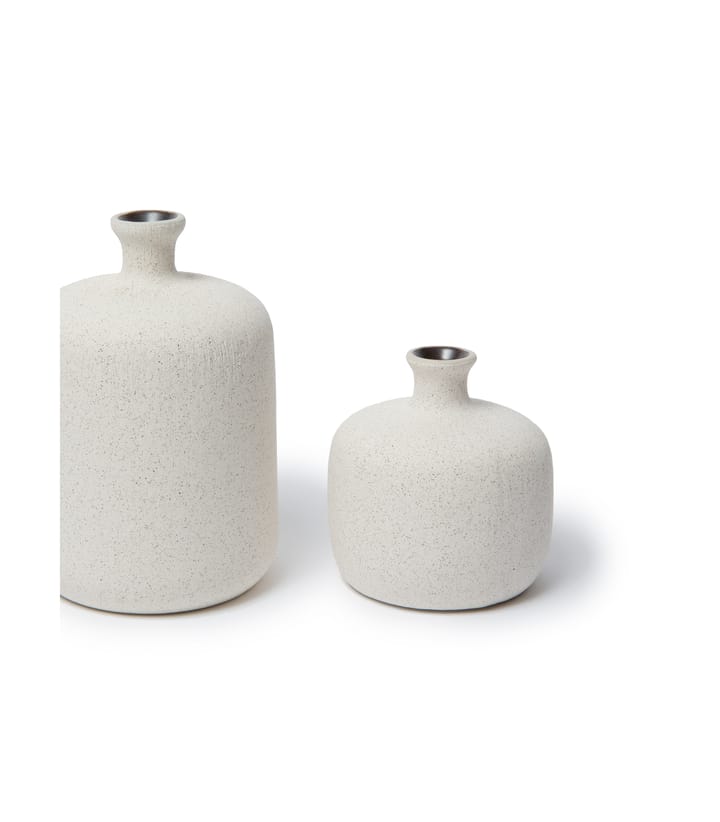 Bottle vas, Sand white, small Lindform