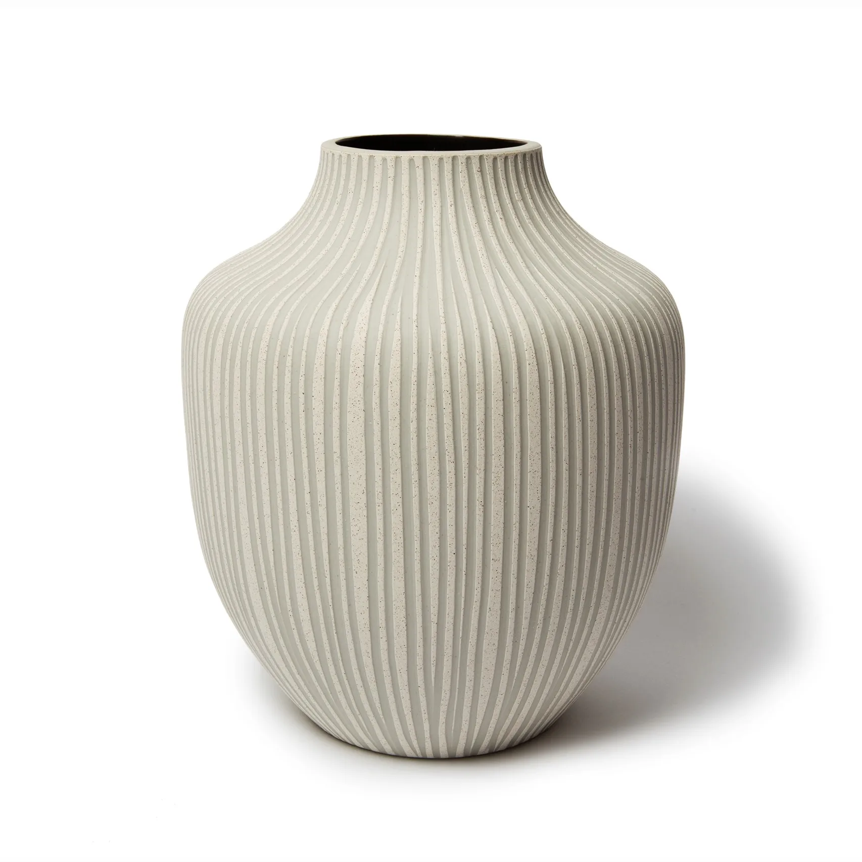 Kyoto vas, Sand white stone stripe Lindform