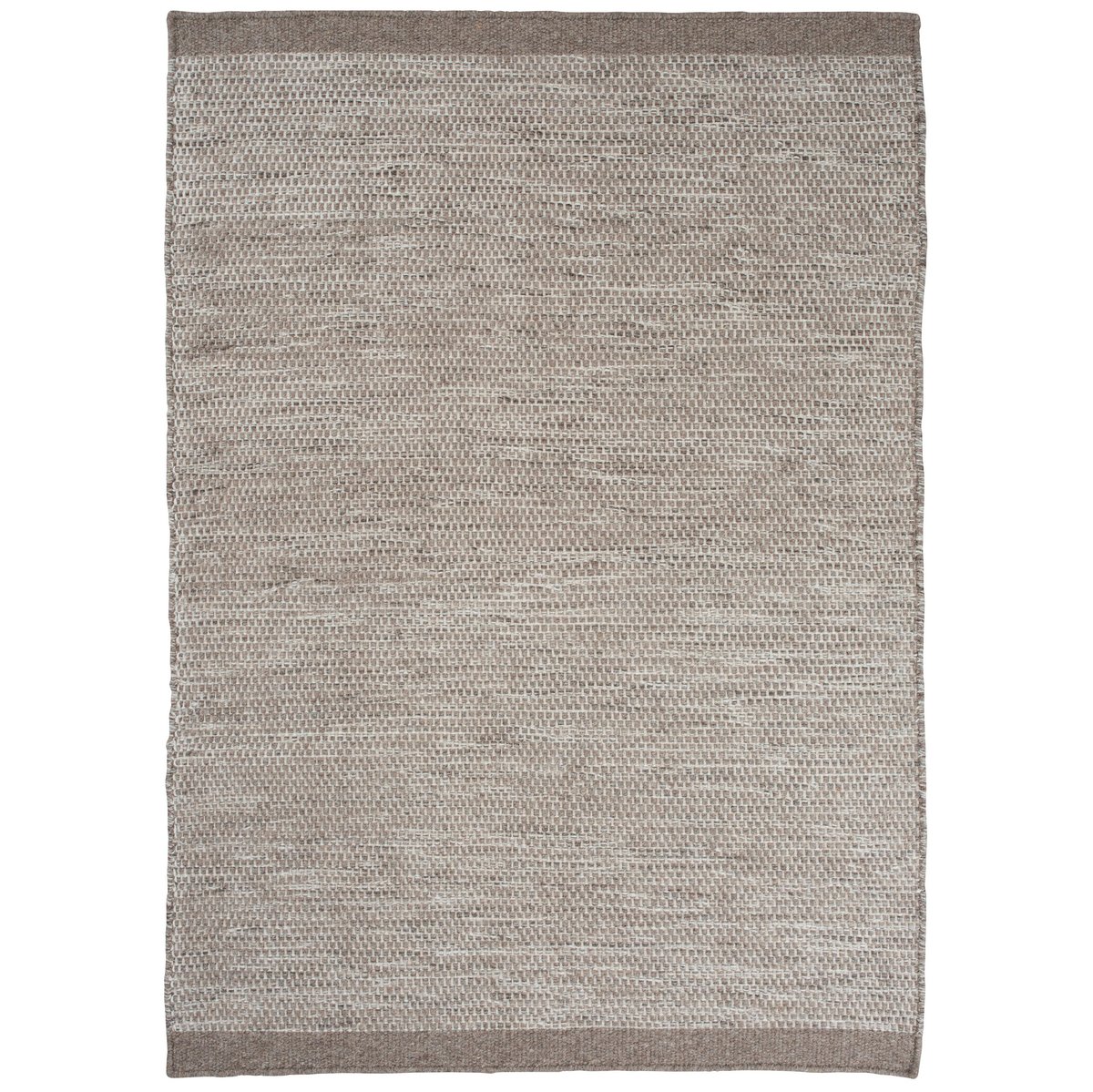 Linie Design Asko matta 140x200 cm Light grey | Skandinavisk Design | Ullmattor | Grå