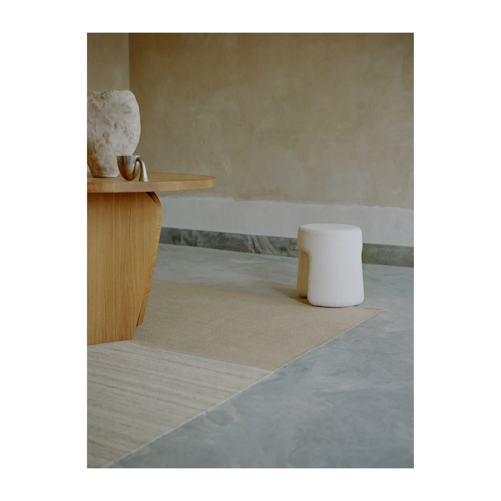 Future Seeds matta 140x200 cm, Beige Linie Design