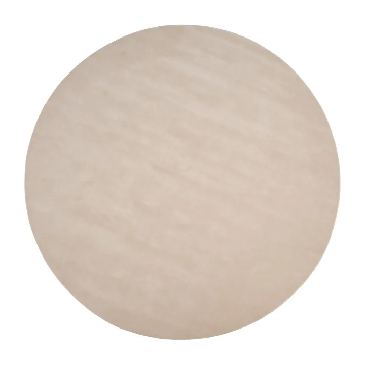 Halo Cloud ullmatta rund - Beige, Ø250 cm - Linie Design