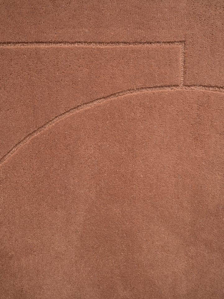 Lineal Poem ullmatta, Amber, 170x240 cm Linie Design