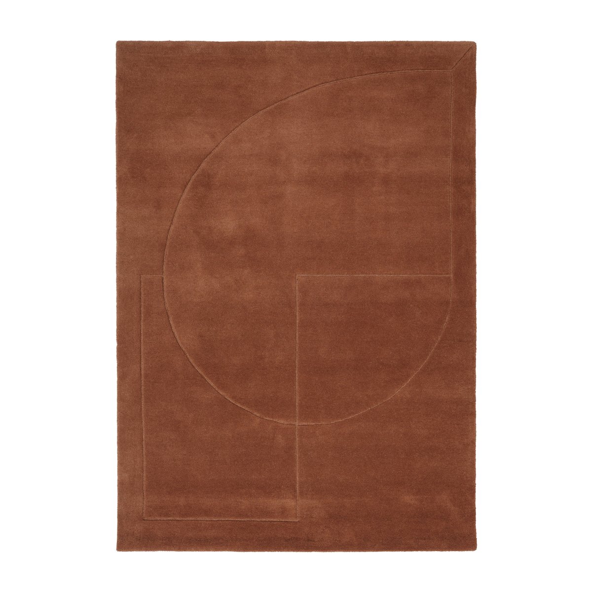 Linie Design Lineal Poem ullmatta Amber, 250x350 cm