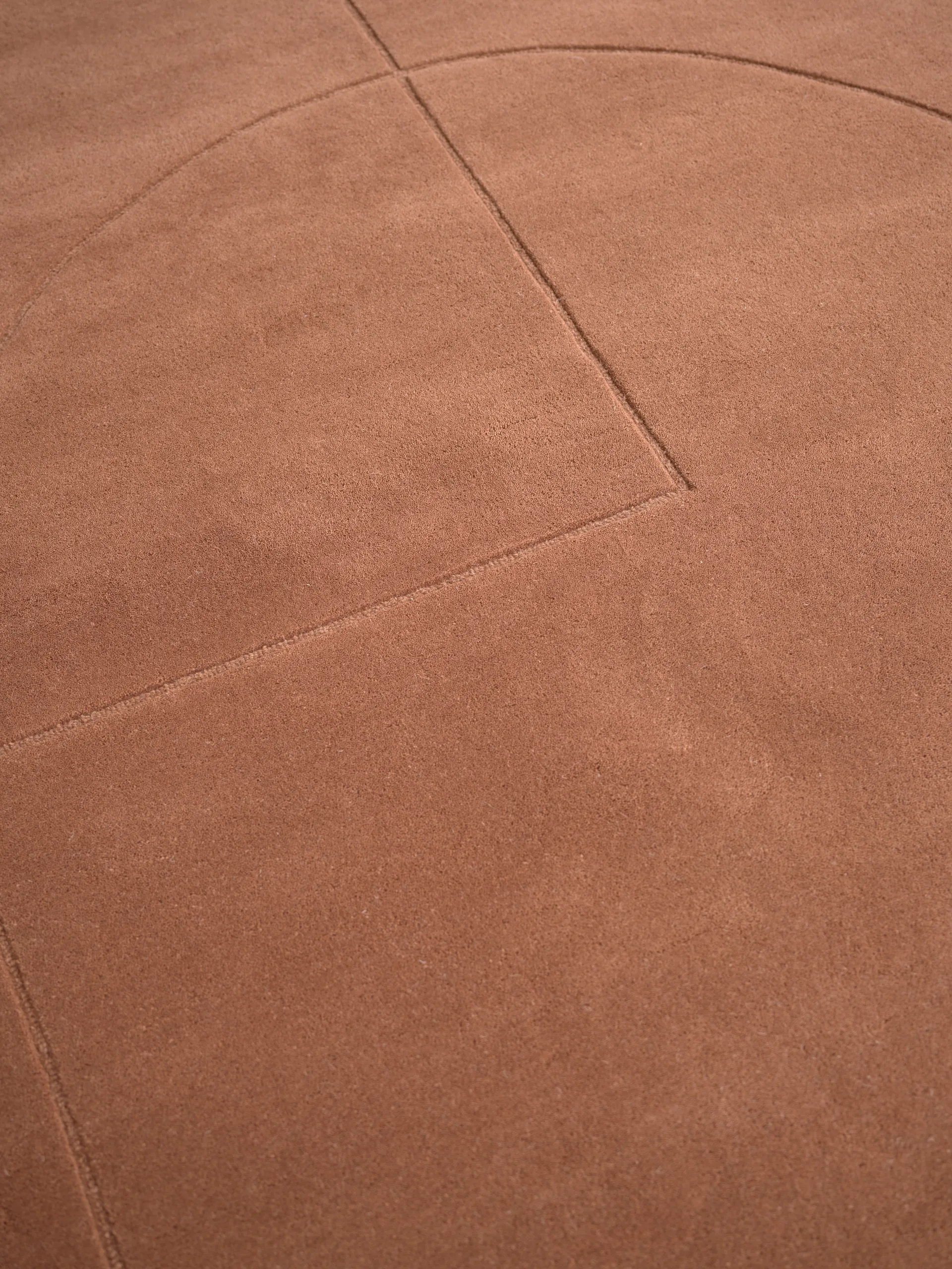 Lineal Poem ullmatta, Amber, 250x350 cm Linie Design