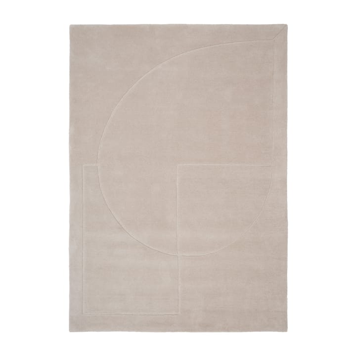 Lineal Poem ullmatta - Beige, 170x240 cm - Linie Design