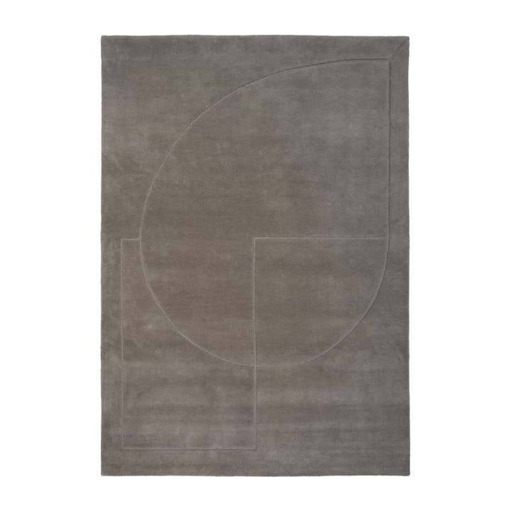 Lineal Poem ullmatta - Grey, 170x240 cm - Linie Design