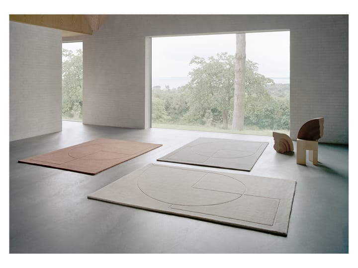 Lineal Poem ullmatta, Grey, 200x300 cm Linie Design