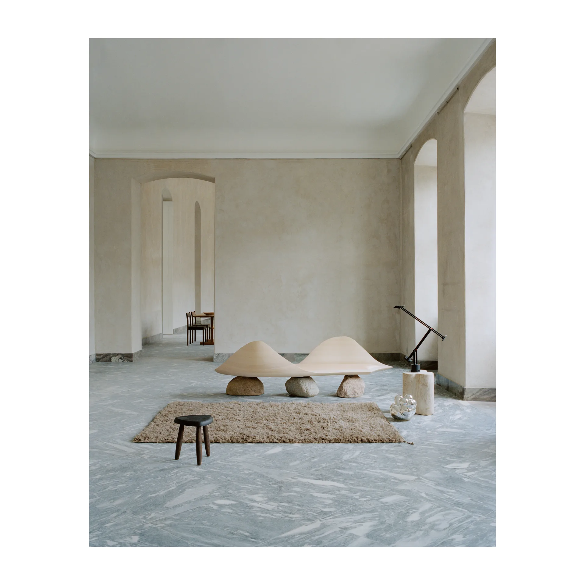 Luminary Sun matta 170x240 cm, Natural Linie Design