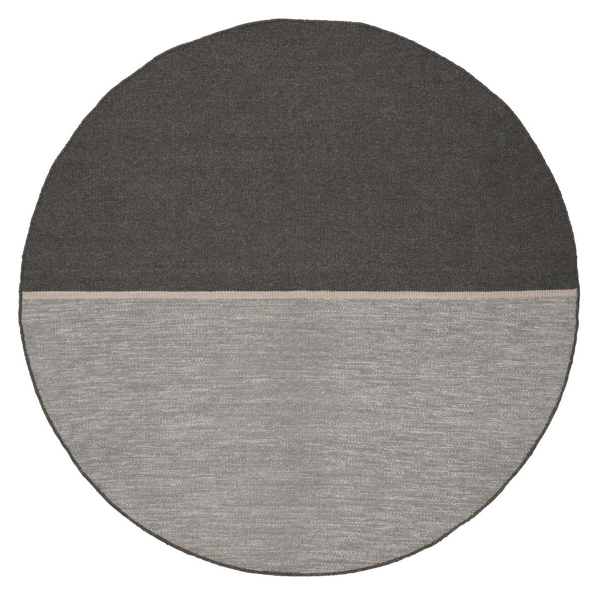 Linie Design Magnetize matta o170 cm Stone | Skandinavisk Design | Runda mattor | Grå