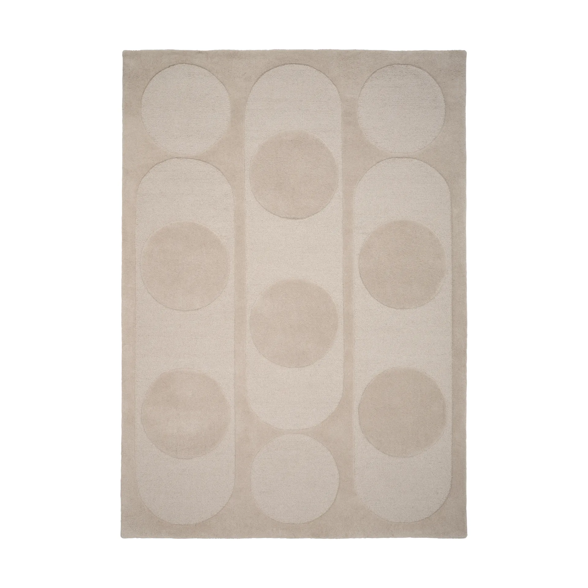 Orb Alliance ullmatta, Chalk, 200x300 cm Linie Design