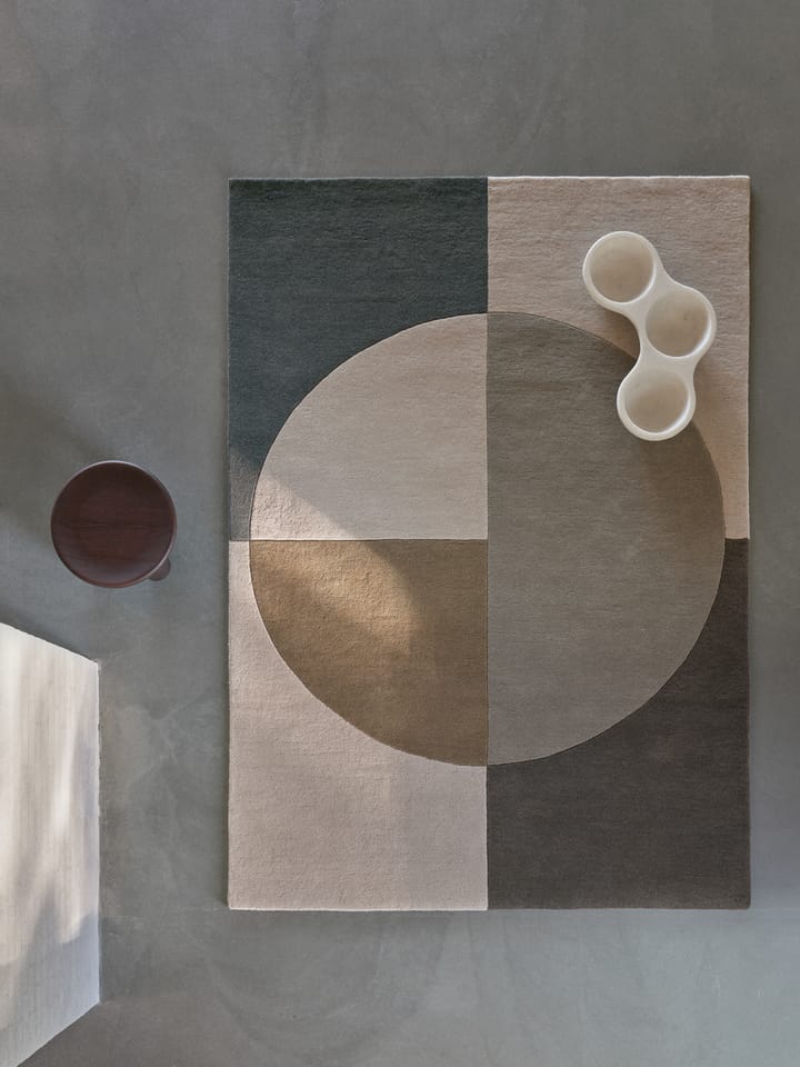 Radiality ullmatta, Olive, 200x300 cm Linie Design