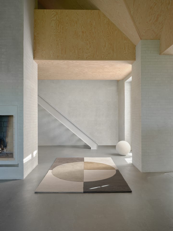 Radiality ullmatta, Olive, 200x300 cm Linie Design