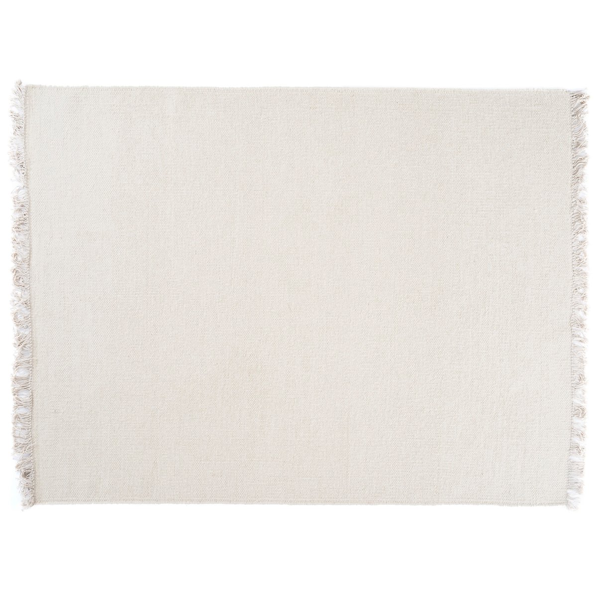 Linie Design Rainbow ullmatta 200x300 cm White | Skandinavisk Design | Ullmattor | Vit
