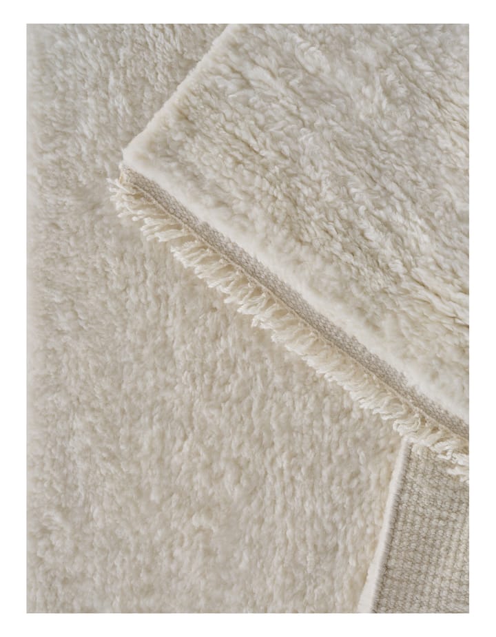 Soft Savannah ullmatta - White, 250x350 cm - Linie Design