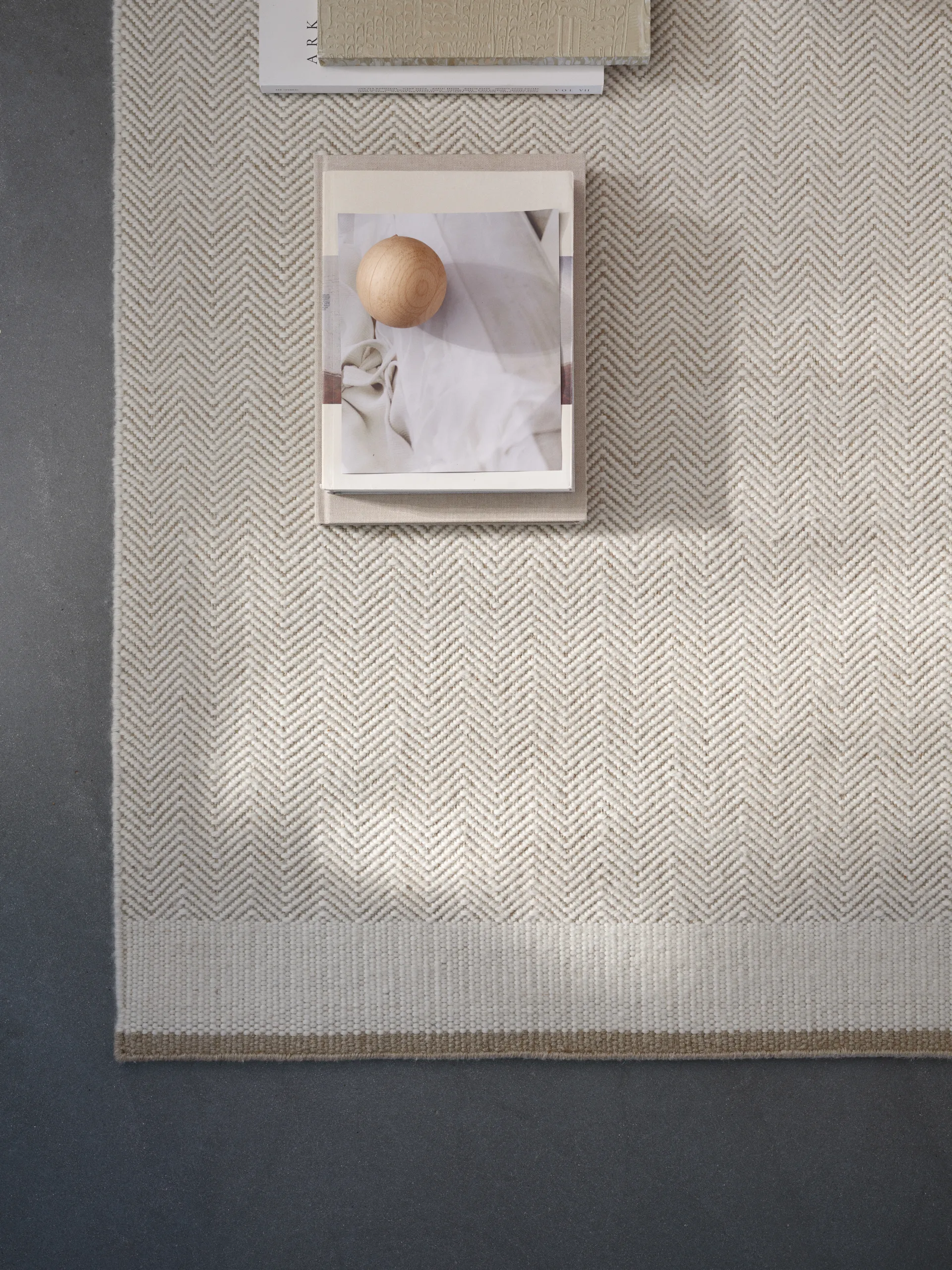Stratum Echo ullmatta, White, 170x240 cm Linie Design