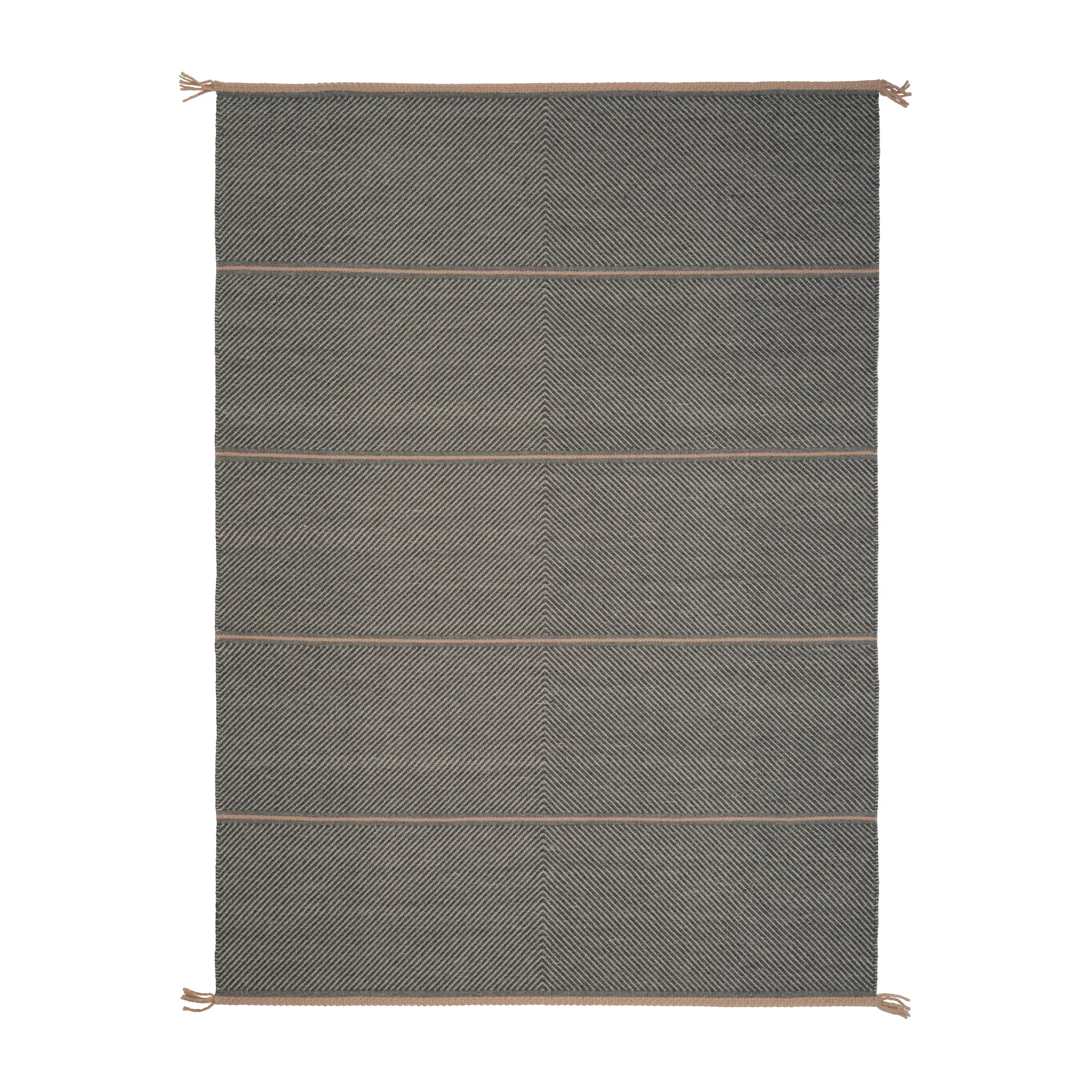 Vision Walk ullmatta 250x350 cm, Grey-rose Linie Design