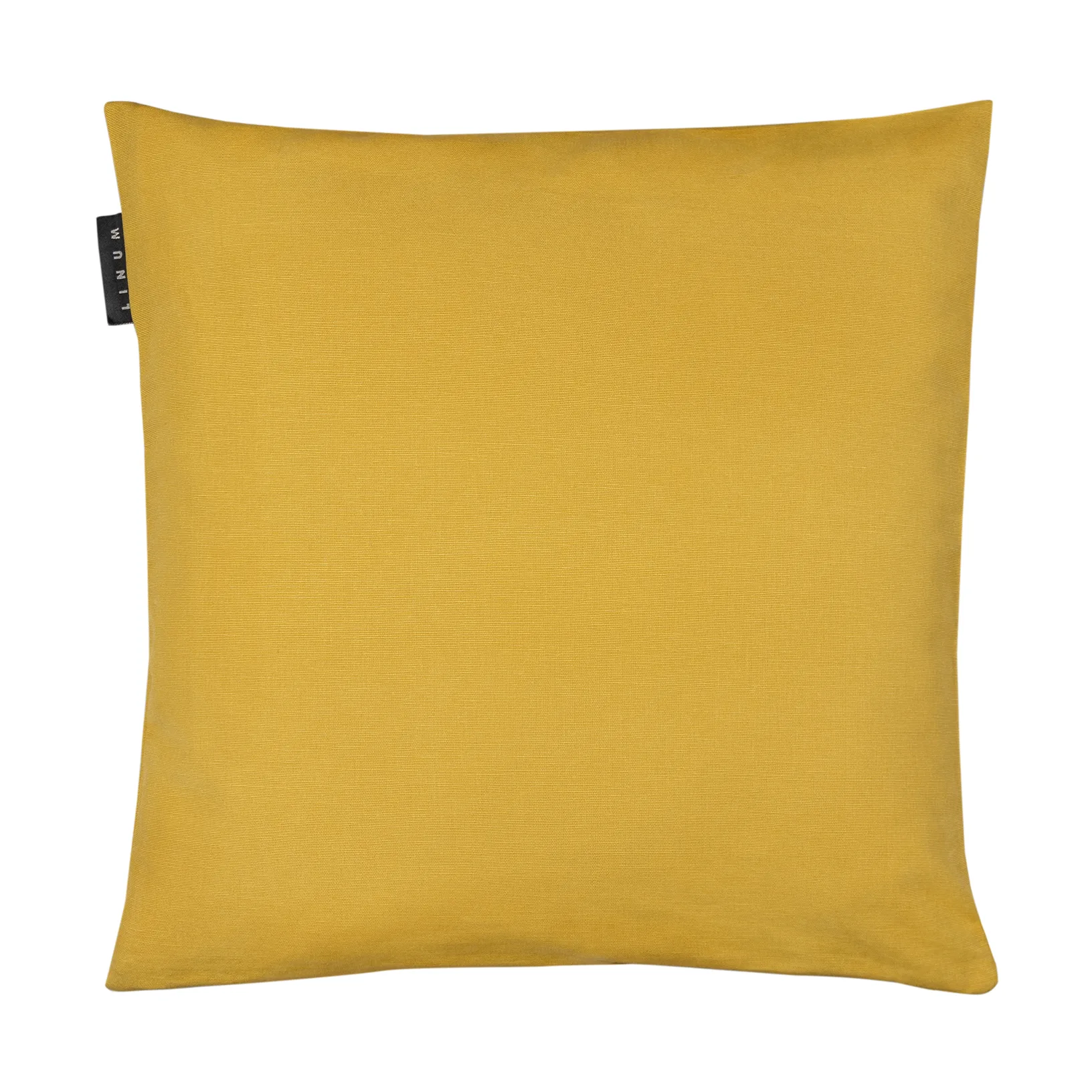 Annabell kuddfodral 40x40 cm, Senapsgul Linum