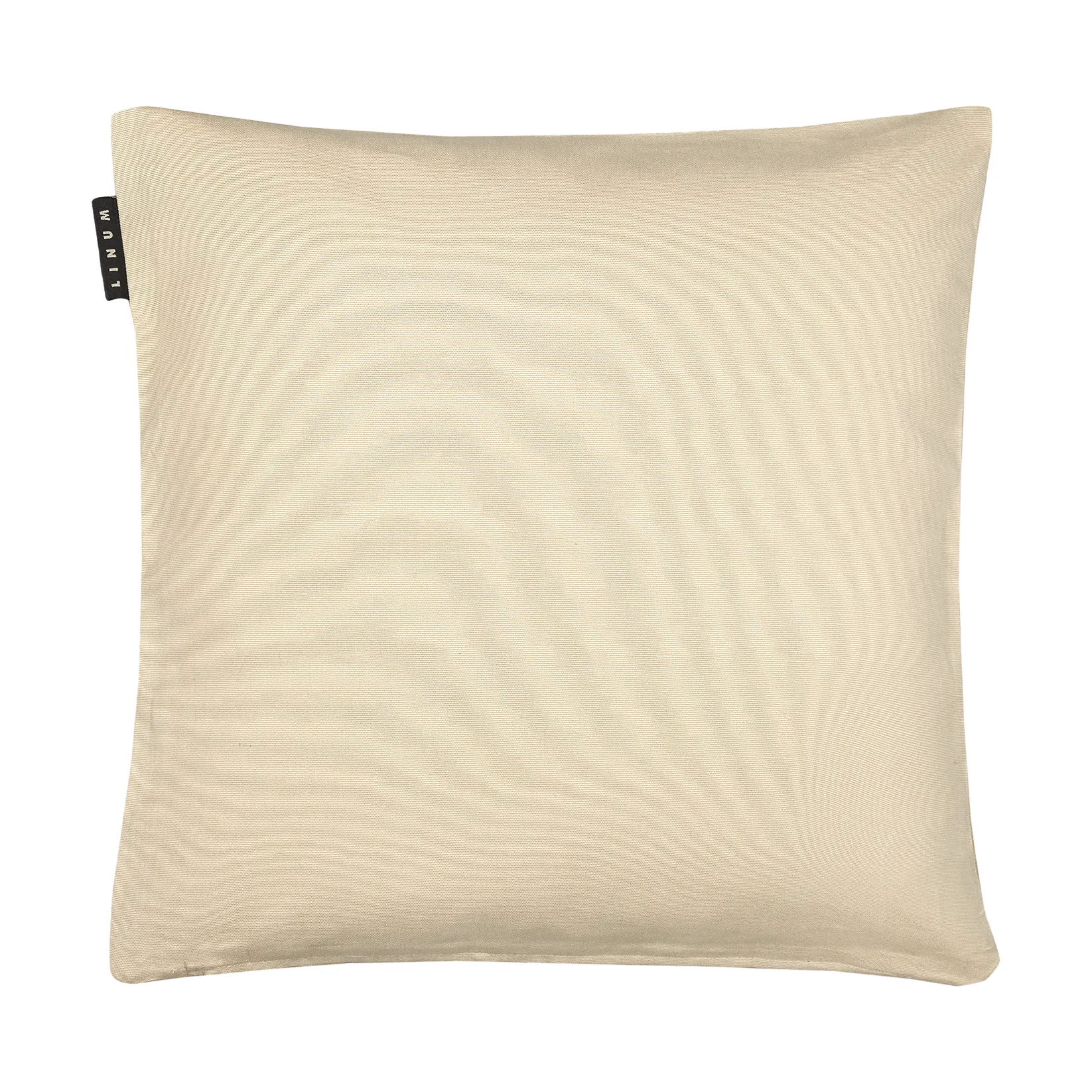 Annabell kuddfodral 40x40 cm, Varm beige Linum