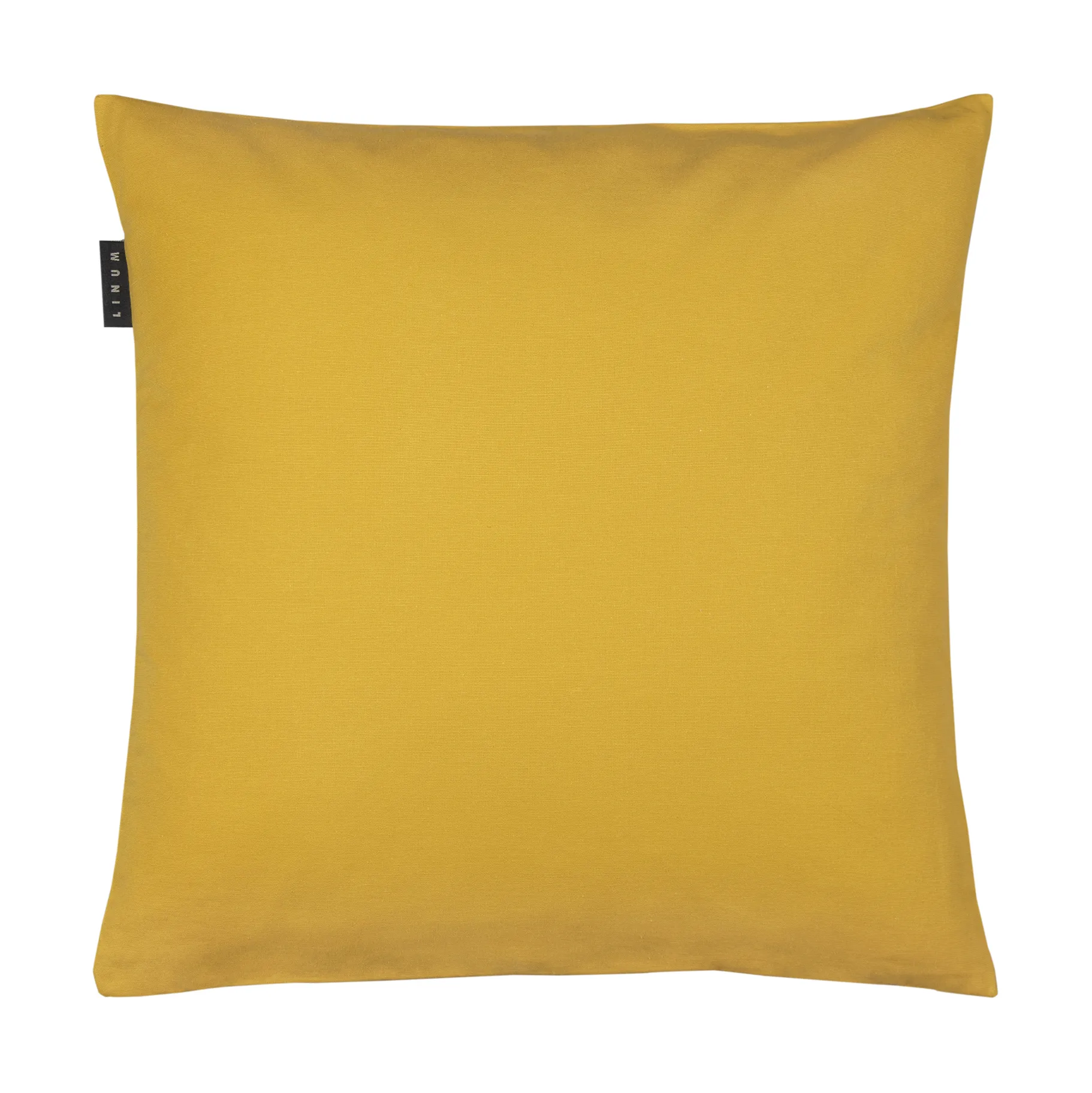 Annabell kuddfodral 50x50 cm, Senapsgul Linum