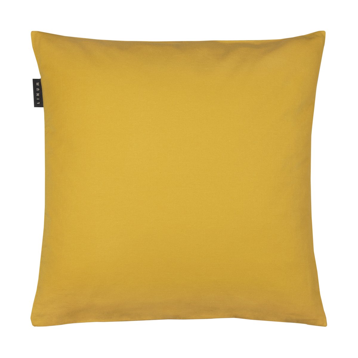 Linum Annabell kuddfodral 50x50 cm Senapsgul | Skandinavisk Design | Kuddfodral | Gul