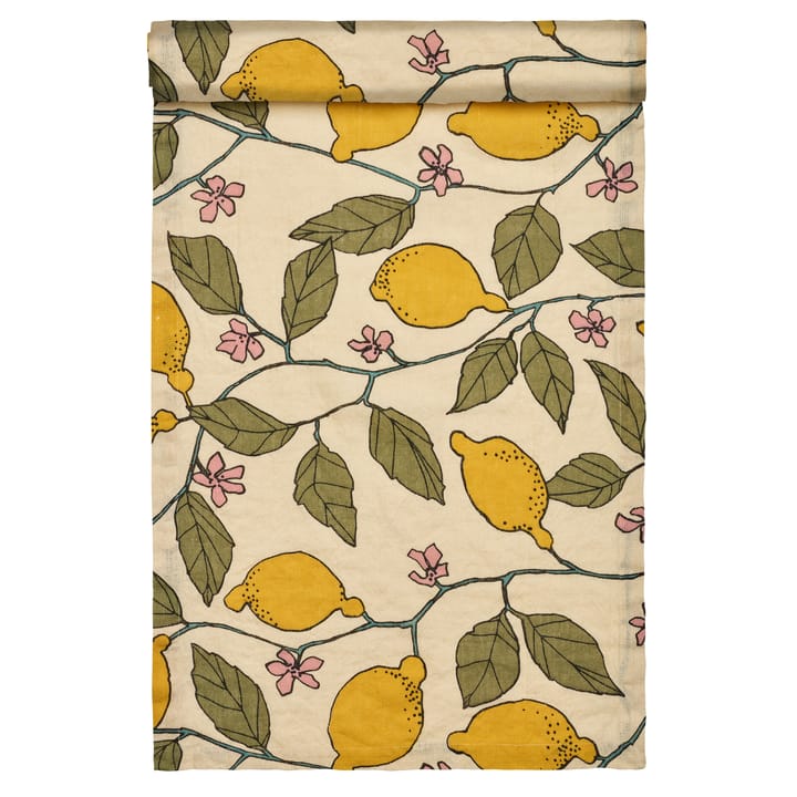 Isabella löpare 45x150 cm - Gräddig beige - Linum