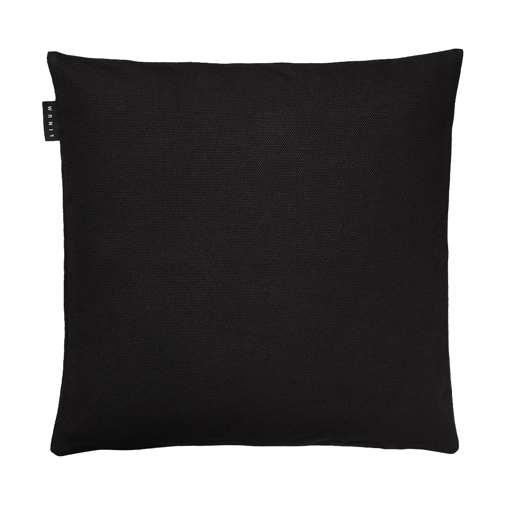 Linum Pepper kuddfodral 50x50 cm Svart | Skandinavisk Design | Kuddfodral | Svart