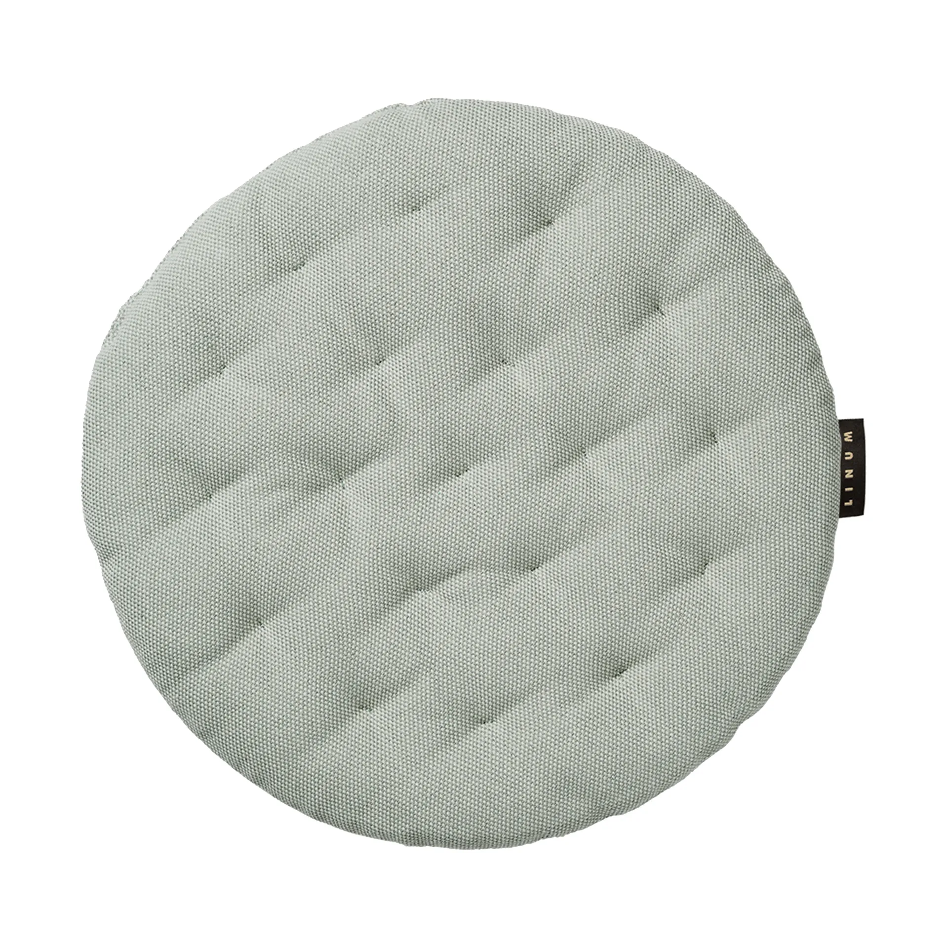 Pepper stolsdyna Ø37 cm, Ljus isgrön Linum