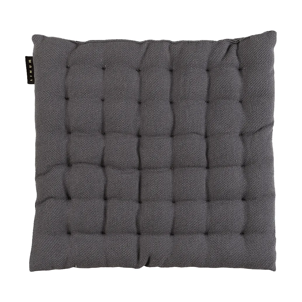 Pepper stolsdyna 40x40 cm, Granitgrå Linum