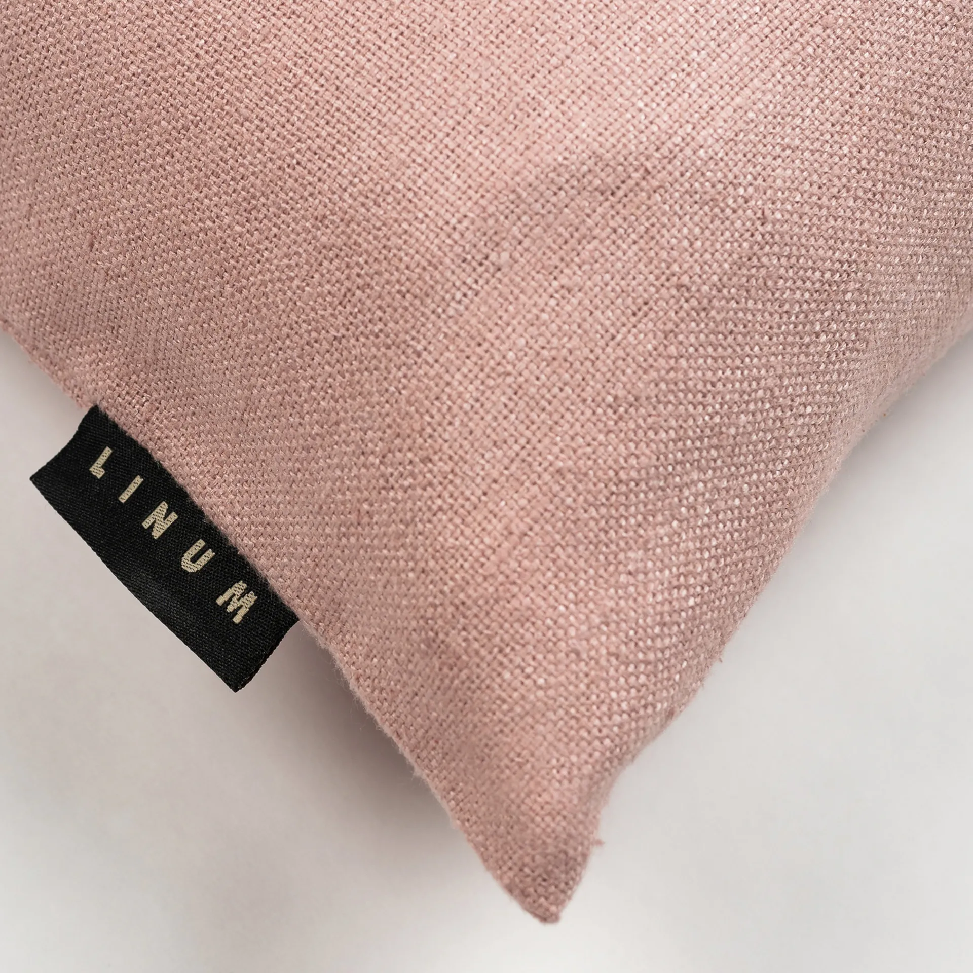Seta kuddfodral 50x50 cm, Rosa Linum